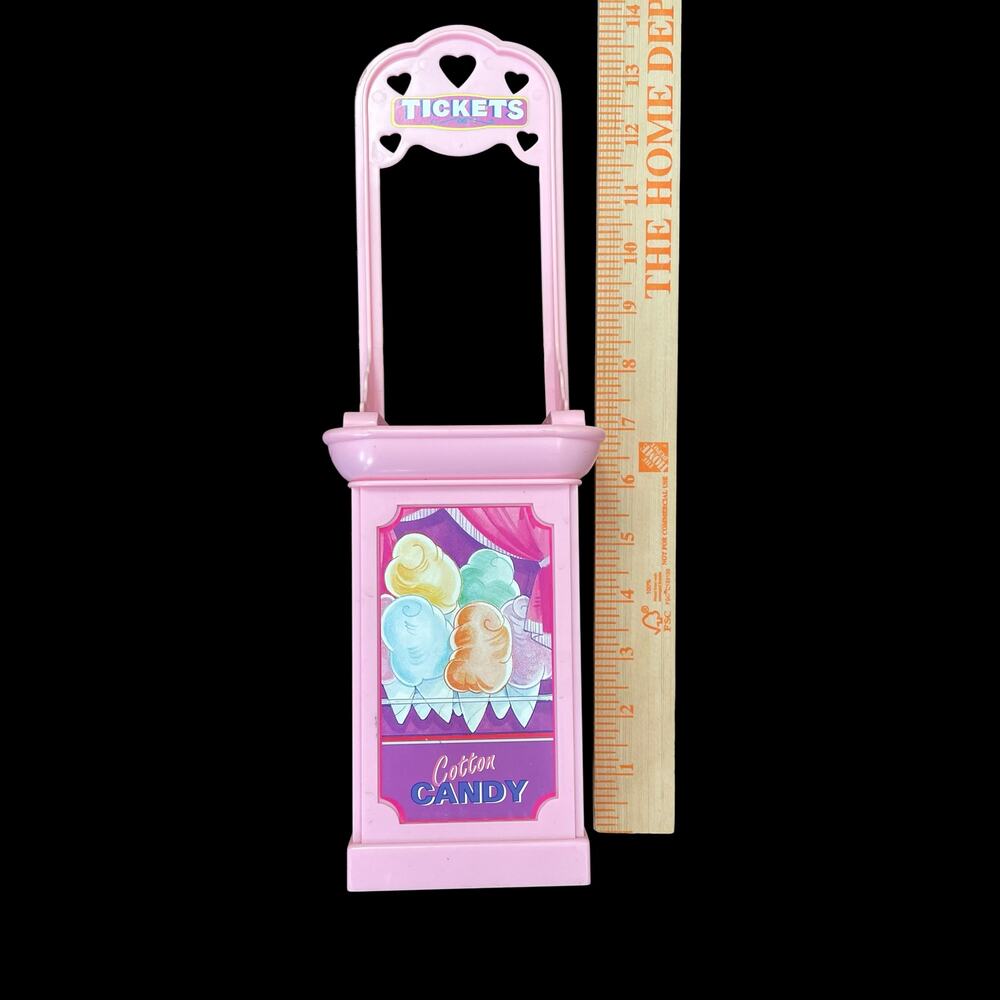 Vintage Forever Girl Friends Cotton Candy Ticket Stand Carnival 1997 Doll Toy